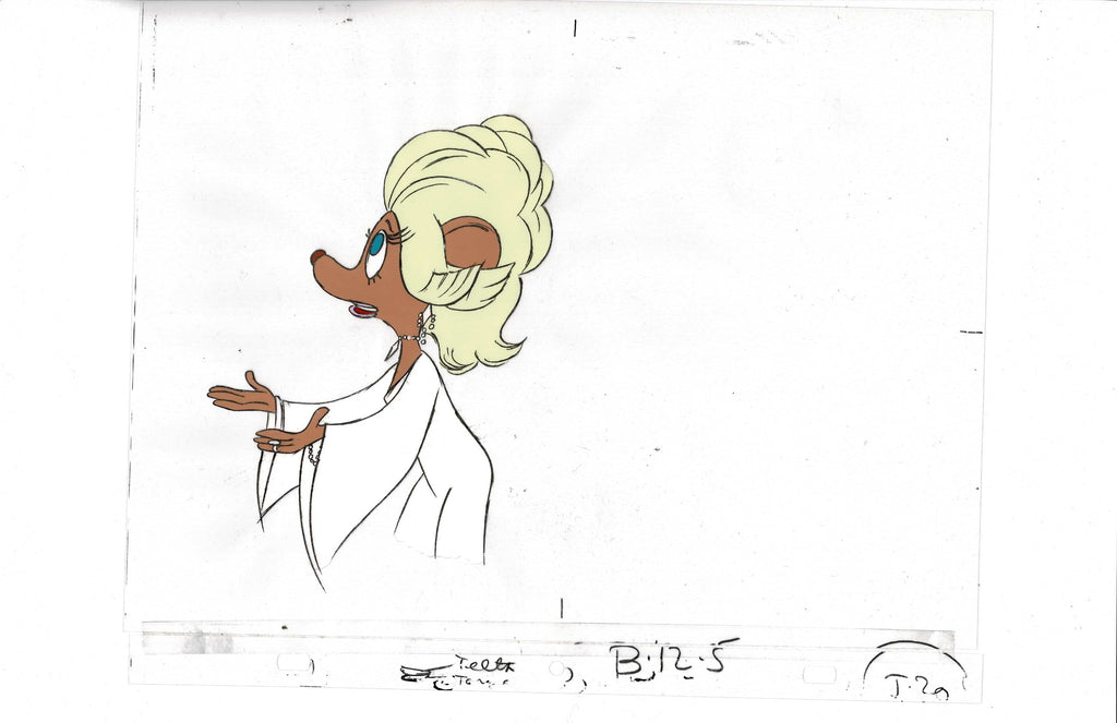 The Devil and Daniel Mouse cel EX7050 - Animation Legends