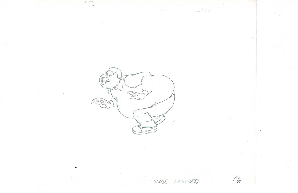 Fat Albert sketch EX7087 - Animation Legends
