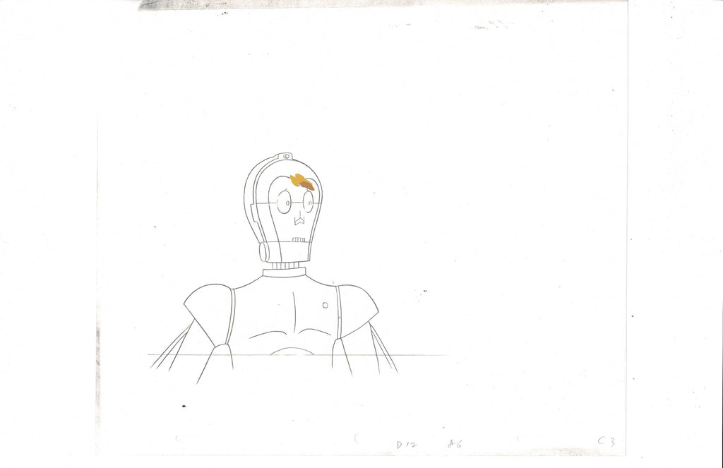 Star Wars: Droids sketch EX7099 - Animation Legends