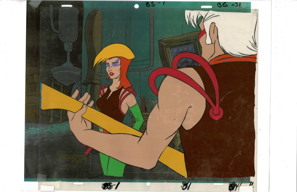 Bravestarr cel EX7157 - Animation Legends