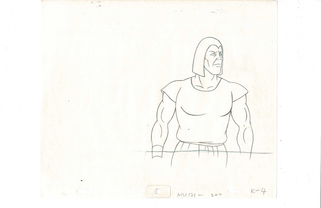 He-Man Masters of the Universe sketch EX7162 - Animation Legends