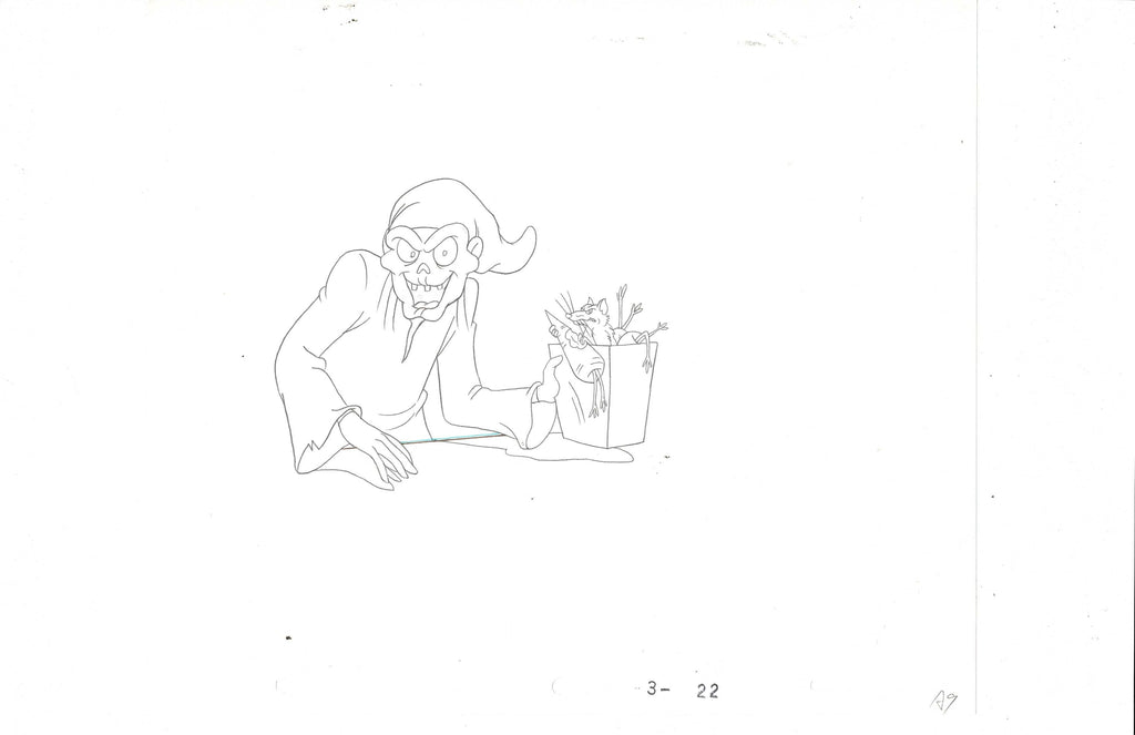 Tales of the Cryptkeeper sketch EX7229 - Animation Legends