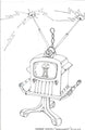 Captain N: Game Master model sketch EX7408 - Animation Legends