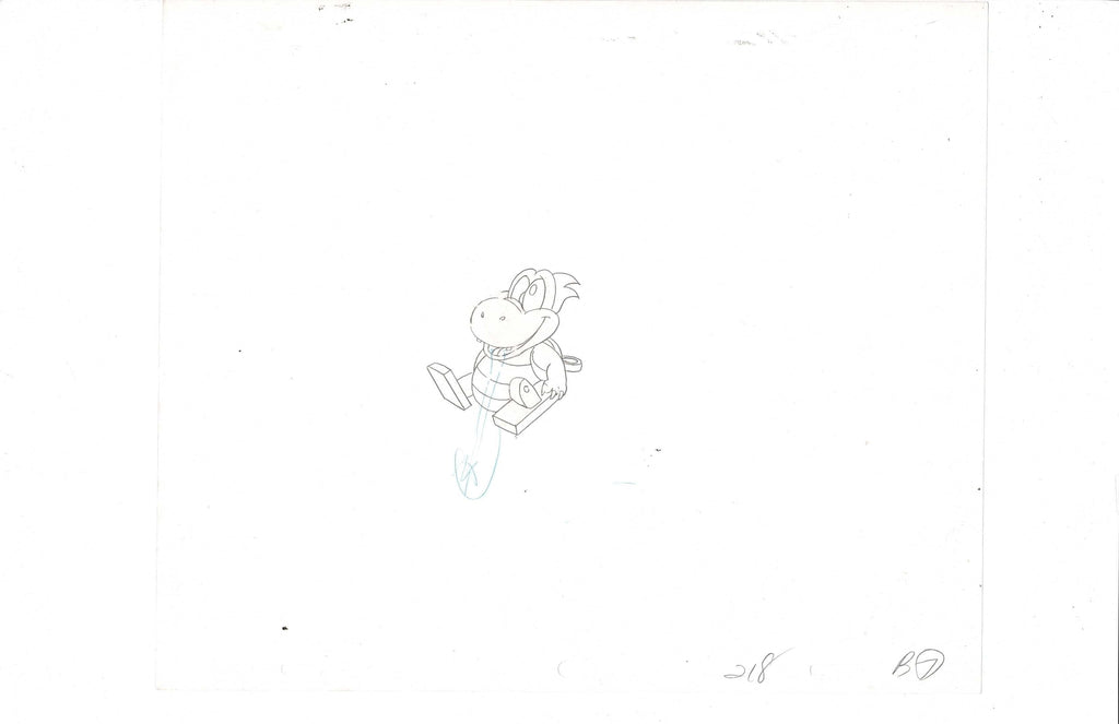 Super Mario Bros World sketch EX7424 - Animation Legends