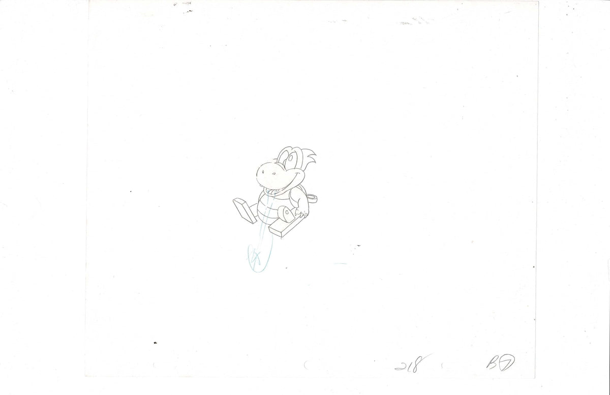 Super Mario Bros World sketch EX7424– Animation Legends