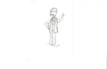 Doug concept sketch model EX7430 - Animation Legends