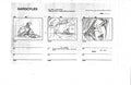 Gargogyles storyboard not handrawn EX7474 - Animation Legends