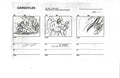 Gargogyles storyboard not handrawn EX7477 - Animation Legends