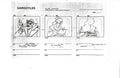 Gargogyles storyboard not handrawn EX7479 - Animation Legends