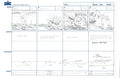 Sonic Underground storyboard EX7502 - Animation Legends