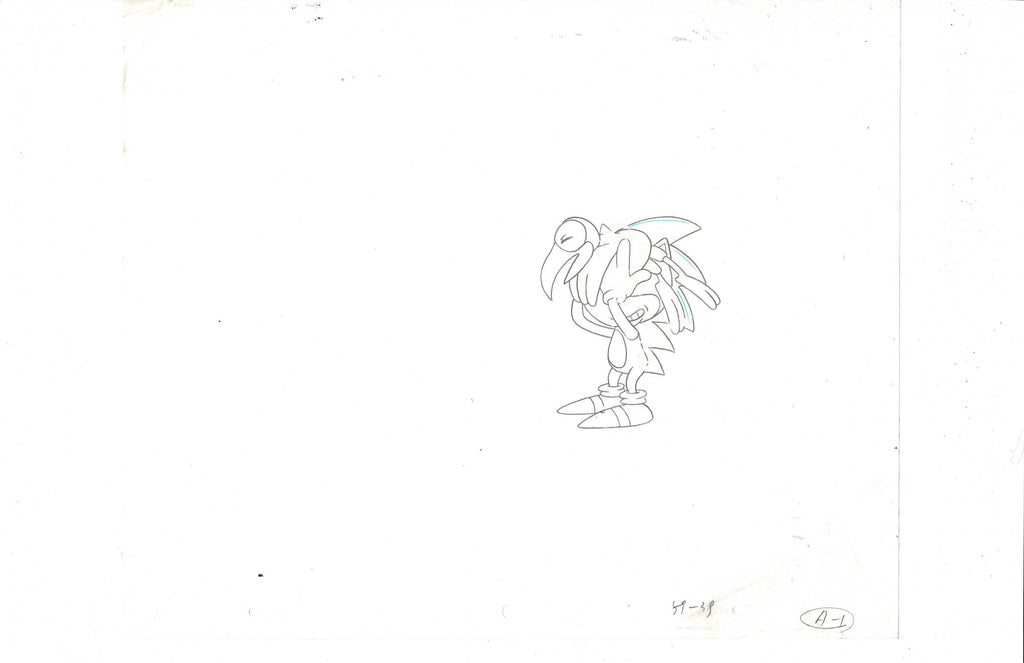 Adventures of Sonic the Hedgehog sketch EX7513 - Animation Legends
