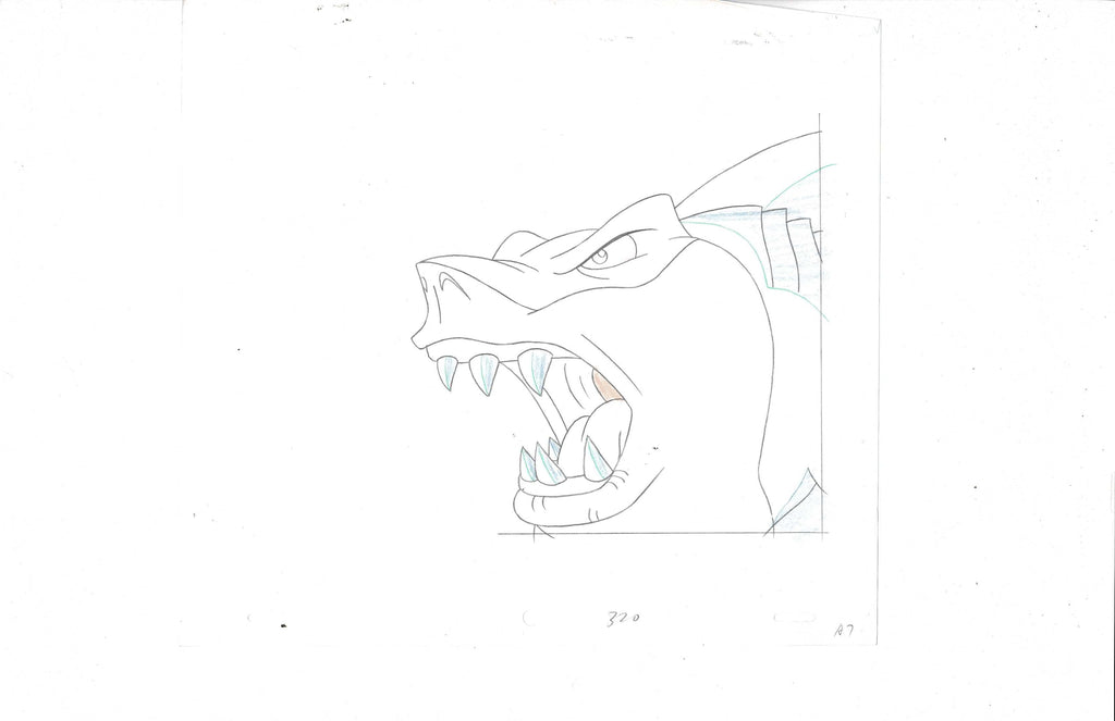 Street Sharks sketch EX7591 - Animation Legends