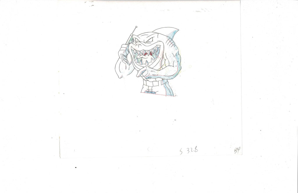 Street Sharks sketch EX7593 - Animation Legends