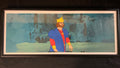 Custom framed He-Man and The Masters of The Universe Long Cel and Background AU036 - Animation Legends