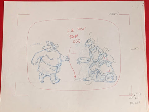 Sonic Sketch Art - Animation Legends