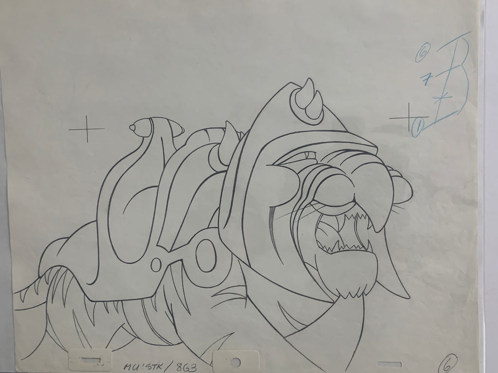 He-Man and The Masters of The Universe Production Sketch AU081 - Animation Legends