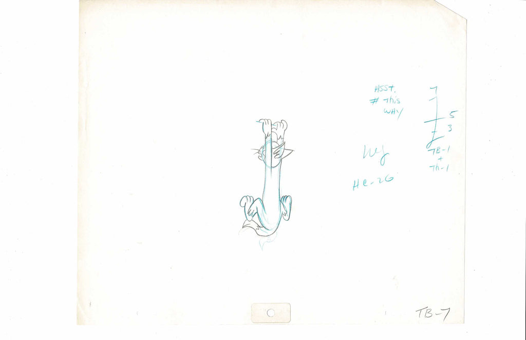Tom & Jerry Production Sketch EX2447 - Animation Legends