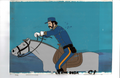 Lone Ranger Cel and Background EX2496 - Animation Legends